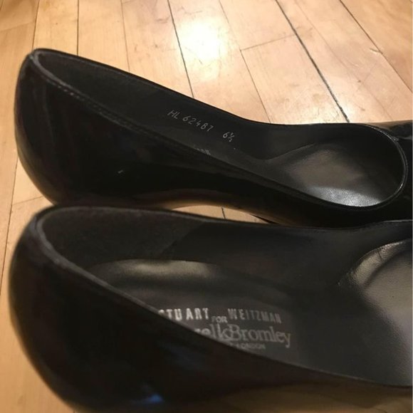 Stuart Weitzman x Russell&Bromley peep-toe heels - Picture 5 of 8